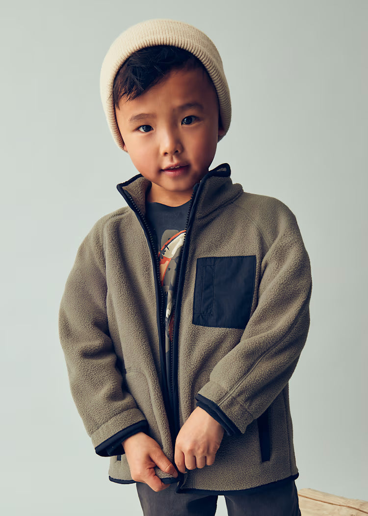 MAYORAL BOYS ZIP-UP POLAR JUMPER