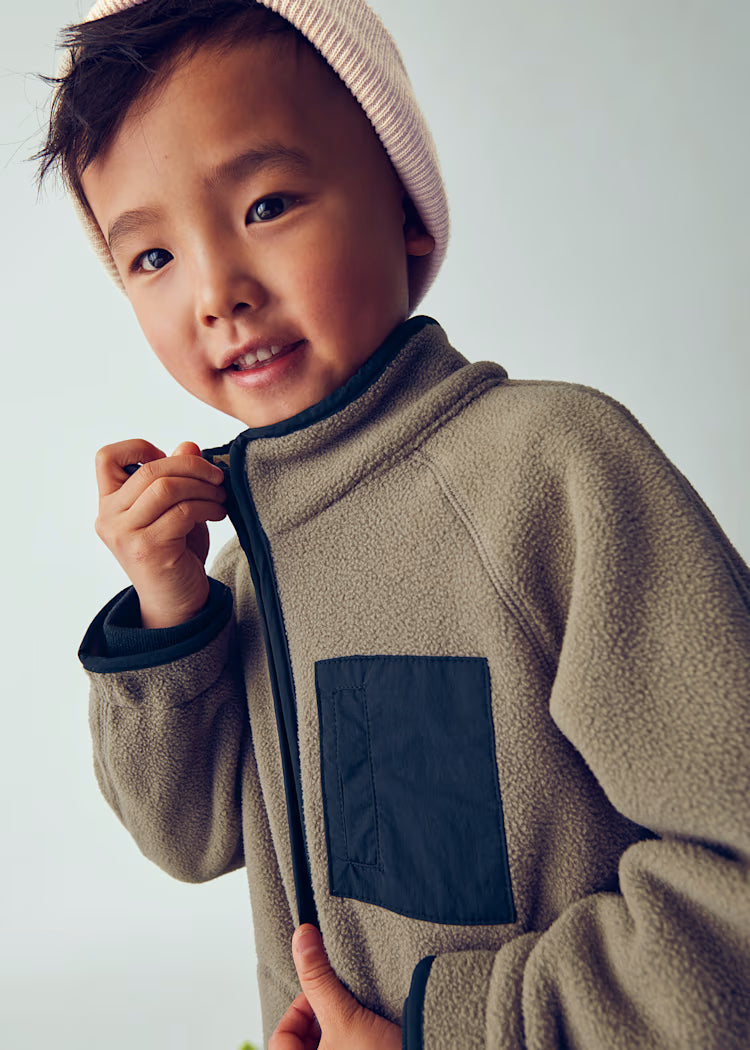MAYORAL BOYS ZIP-UP POLAR JUMPER