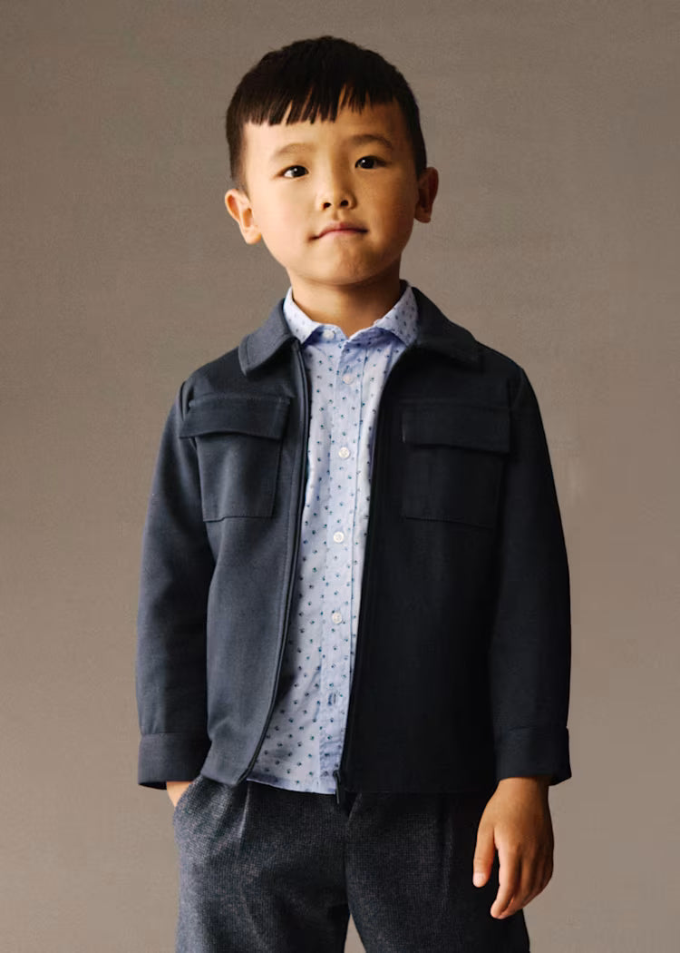 MAYORAL BOYS ZIPPED OVERSHIRT