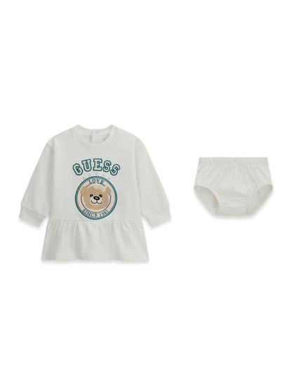 GUESS KIDS SET ACTIVE DRESS & PANTIES