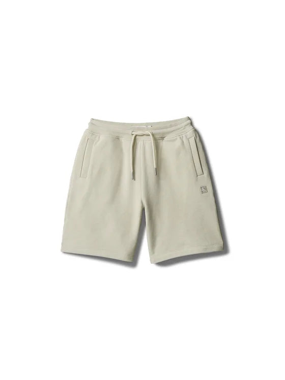 CALVIN KLEIN KIDS MINI BADGE TERRY JOGGING SHORTS