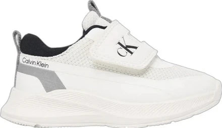CALVIN KLEIN KIDS LOW CUT VELCRO SNEAKERS