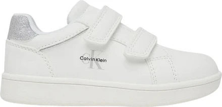 CALVIN KLEIN KIDS LOW CUT VELCRO SNEAKERS