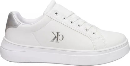 CALVIN KLEIN KIDS LOW CUT LACE-UP SNEAKERS