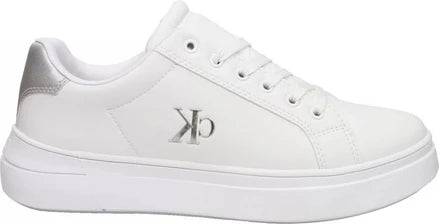 CALVIN KLEIN KIDS LOW CUT LACE-UP SNEAKERS