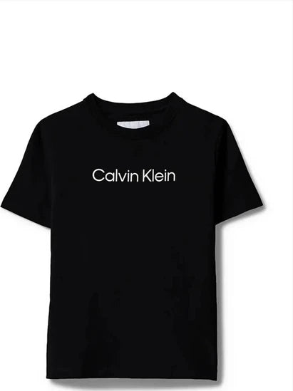 CALVIN KLEIN KIDS INSTITUTIONAL LOGO T SHIRT