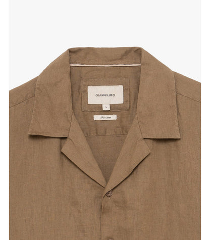 GIANNI LUPO LINEN SHORTSLEEVE SHIRT