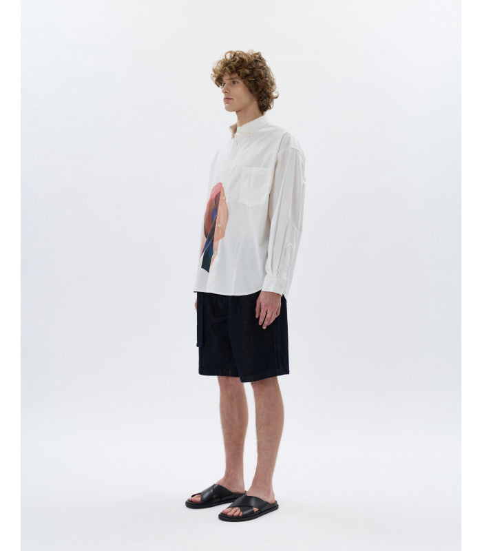 GIANNI LUPO GRAPHIC PRINT SHIRT