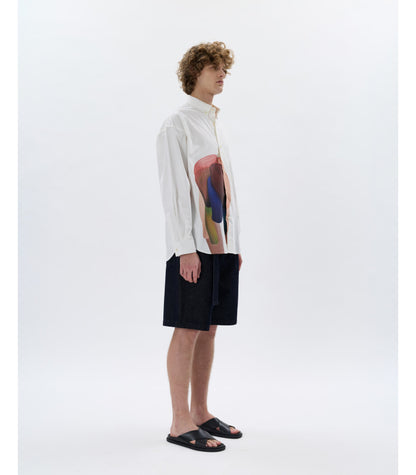 GIANNI LUPO GRAPHIC PRINT SHIRT