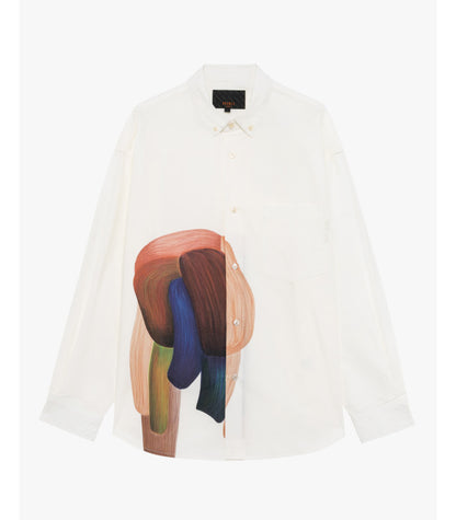 GIANNI LUPO GRAPHIC PRINT SHIRT