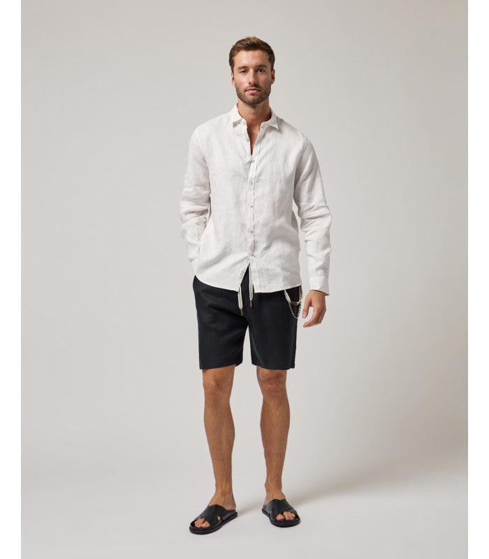 GIANNI LUPO LS LINEN SHIRT