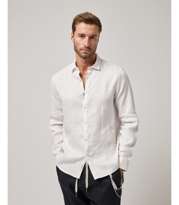 GIANNI LUPO LS LINEN SHIRT