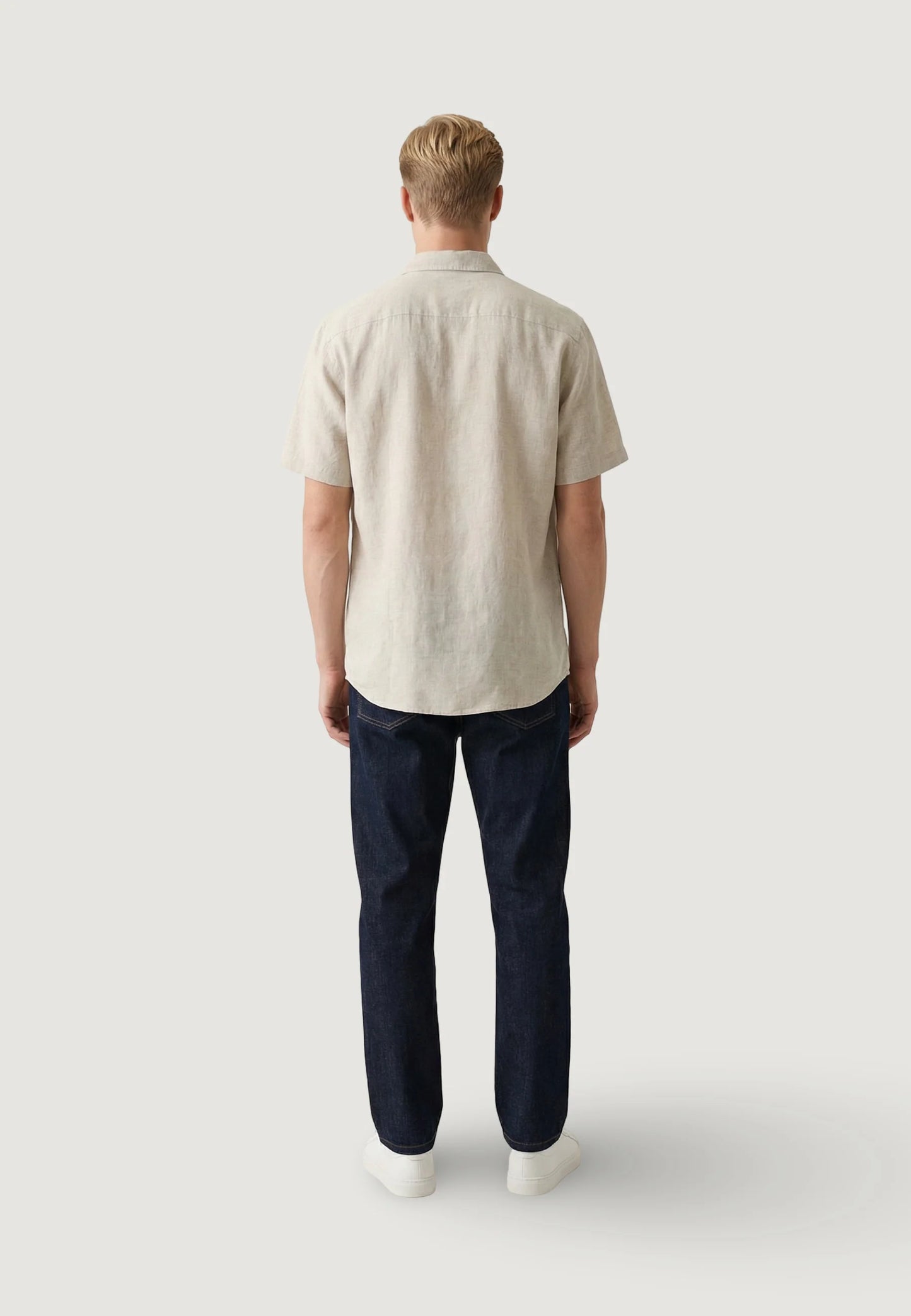 GIANNI LUPO LINEN SHORTSLEEVE SHIRT