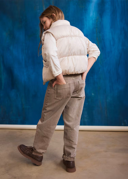 MAYORAL KIDS SATIN PADDED VEST