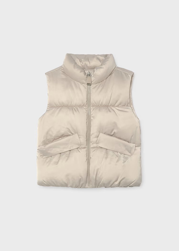 MAYORAL KIDS SATIN PADDED VEST