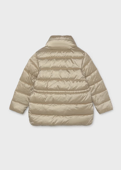 MAYORAL GIRLS LONG SATIN COAT