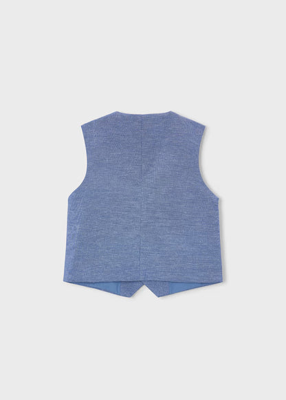 MAYORAL CHILDREN'S LINEN WAISTCOAT BOY