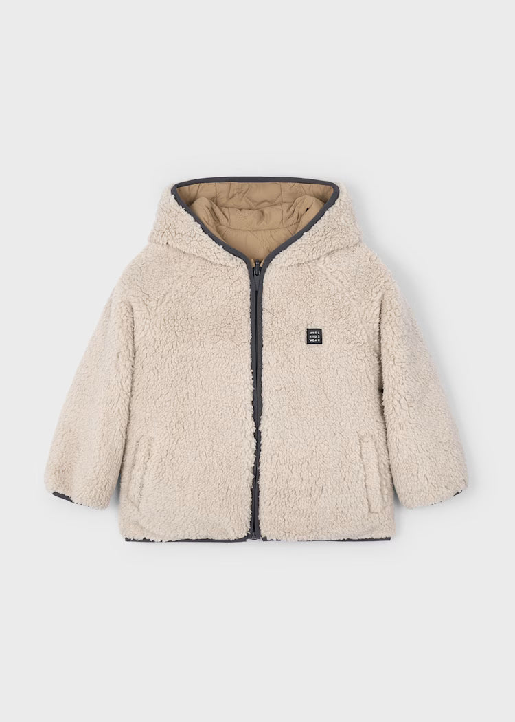 MAYORAL CHILDREN UNISEX REVERSIBLE SHEAPSKIN COAT