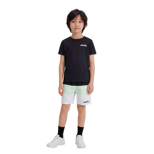 ELLESSE BOYS VACERO T SHIRT & SHORT SET