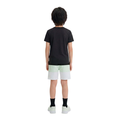ELLESSE BOYS VACERO T SHIRT & SHORT SET
