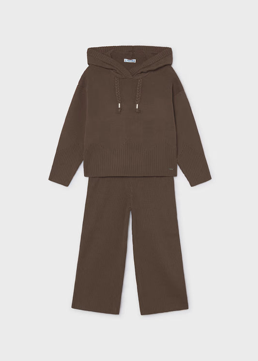 MAYORAL GIRLS KNITTED TROUSER & JUMPER SET