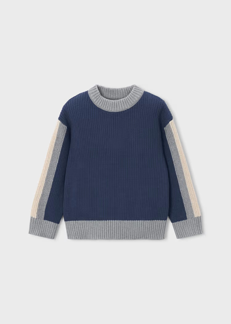MAYORAL CONTRAST DETAIL SWEATER