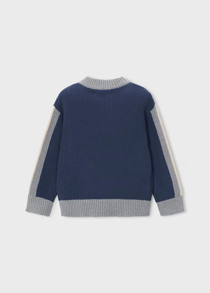MAYORAL CONTRAST DETAIL SWEATER