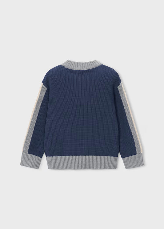 MAYORAL CONTRAST DETAIL SWEATER