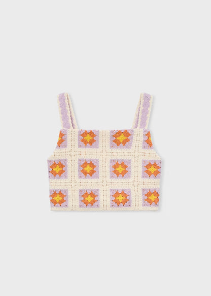 _MAYORAL CROCHET TOP