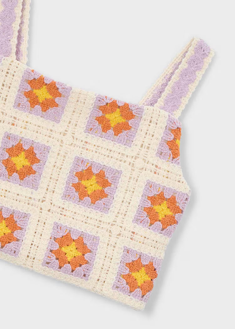 _MAYORAL CROCHET TOP