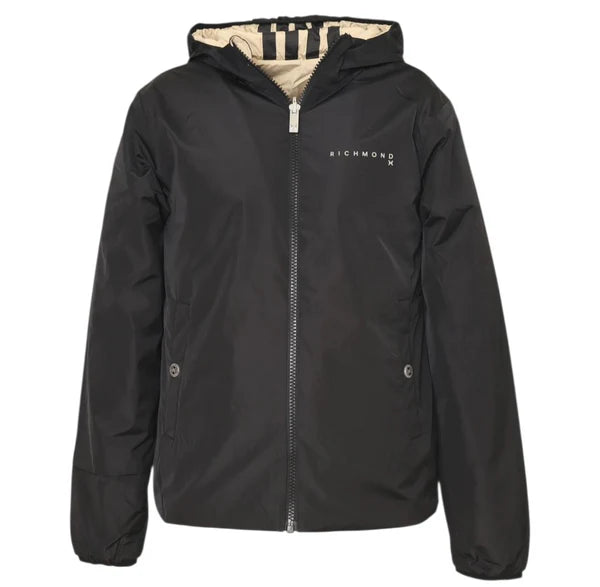 RICHMOND X DOUBLE FACE PUFFER JACKET