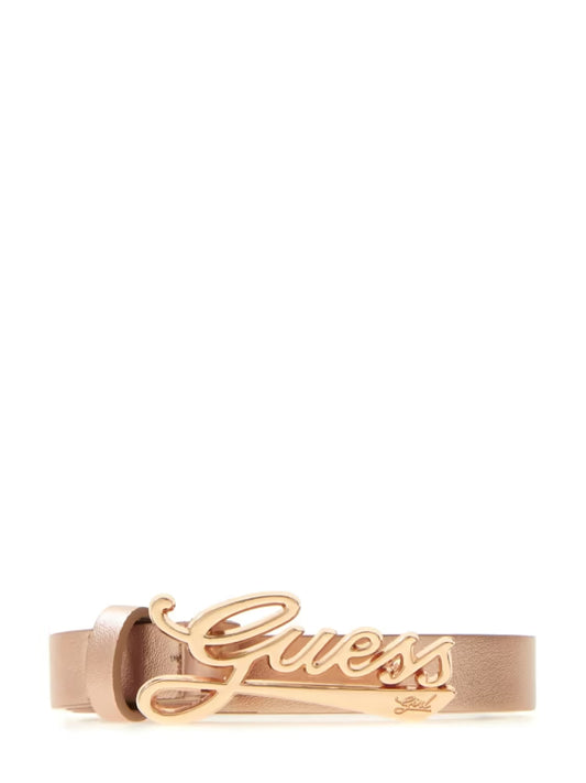 GUESS KIDS ECOLEATHER LOGO BELT