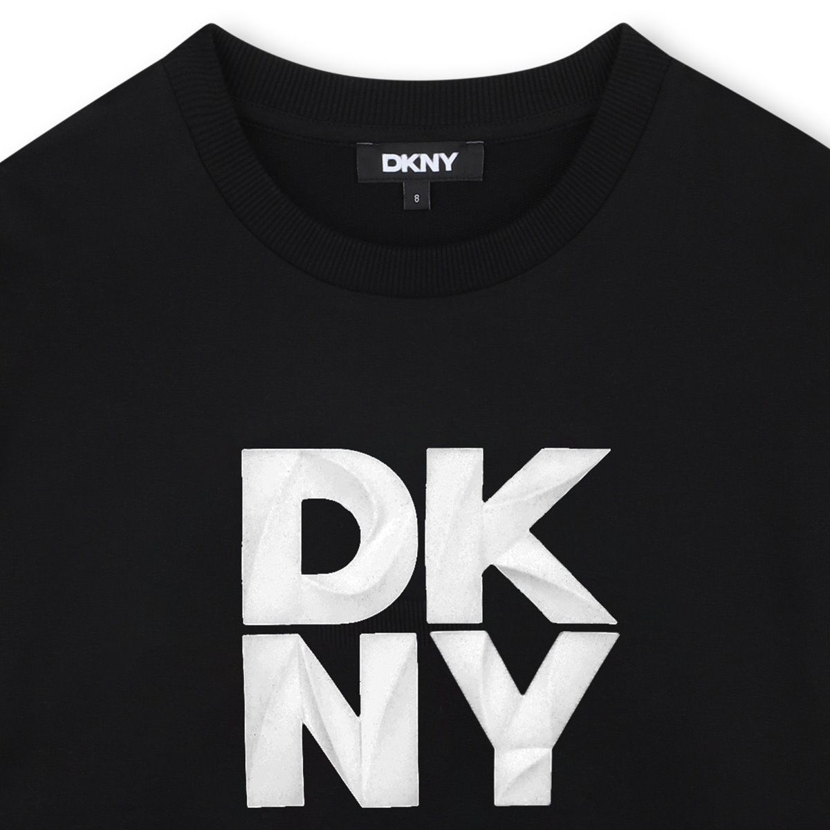 DKNY SWEATSHIRT WITH EMBROIDERED LOGO