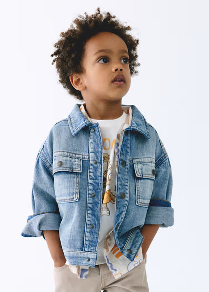 MAYORAL LIGHT DENIM JACKET