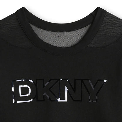 DKNY KIDS EMBROIDERY T SHIRT