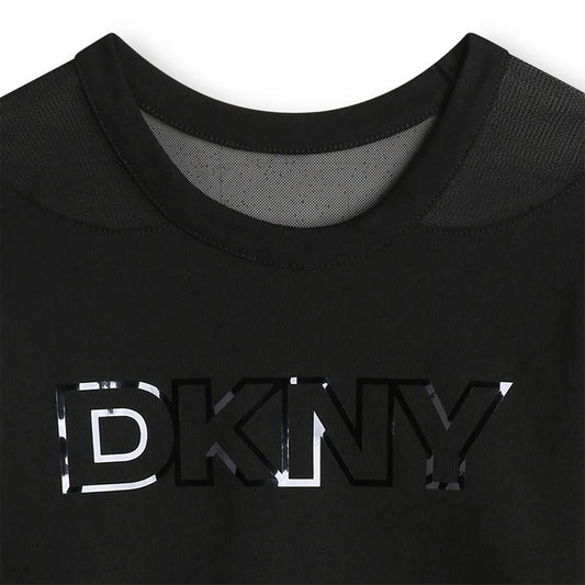 DKNY KIDS EMBROIDERY T SHIRT