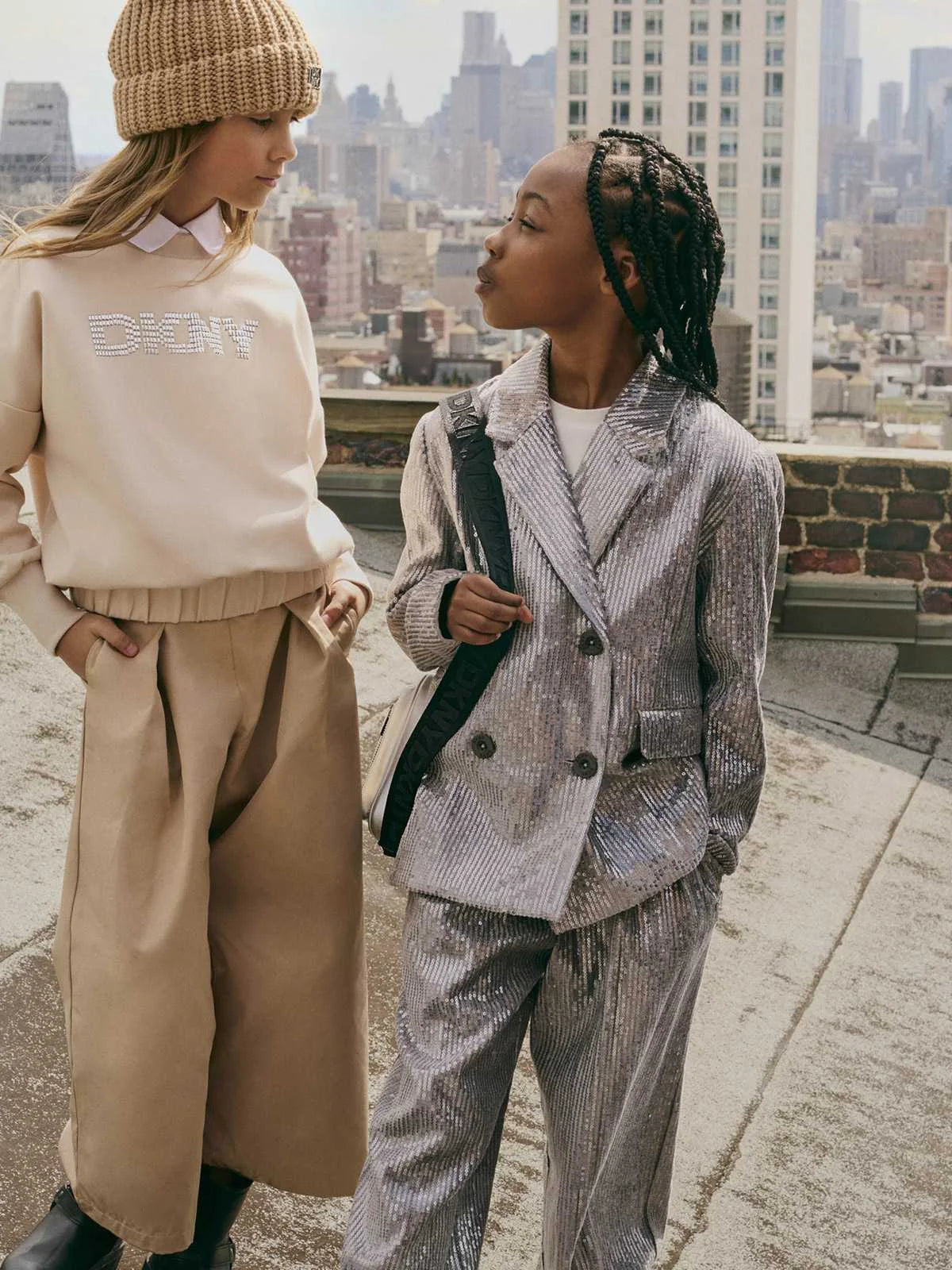 DKNY GIRLS WIDE PANTS