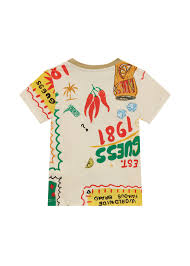 GUESS KIDS MULTIPRINTED T SHIRT