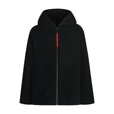 TC ARLEQUIN SMILE APPLIQUE HOODED JACKET