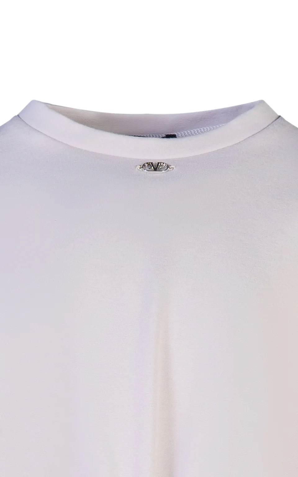 FUN FUN MILANO STITCH SWEATSHIRT WITH WIDE SLEEVES AND METAL LOGO DETAIL