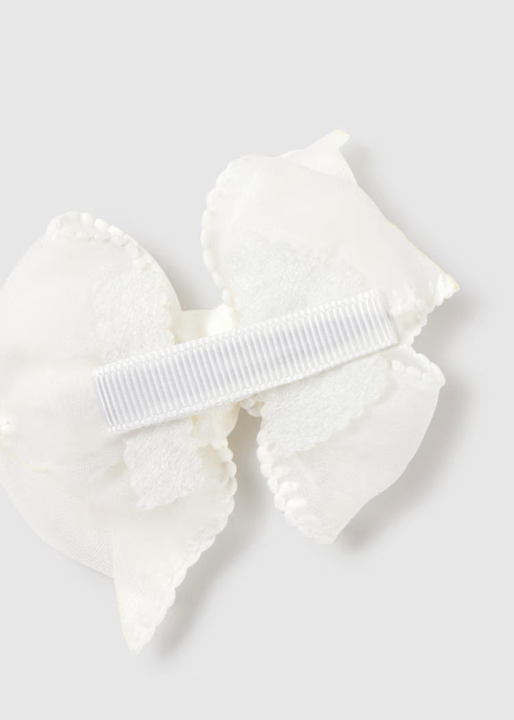 MAYORAL ELASTIC HEADBAND WITH BOW CLIP