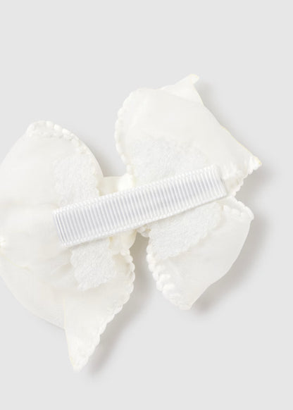 MAYORAL ELASTIC HEADBAND WITH BOW CLIP