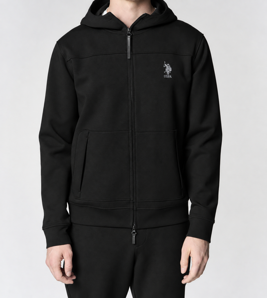 U.S POLO ASSN MAN EXTRA SOFT ZIP-UP HOODIE