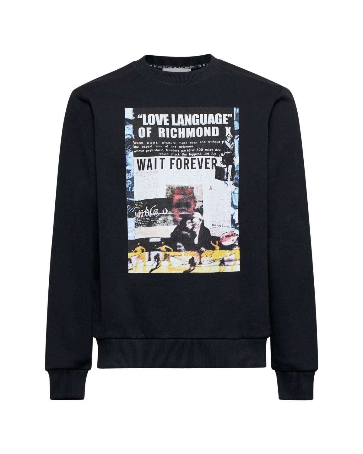 JOHN RICHMOND X GRAPRHIC SWEATSHIRT