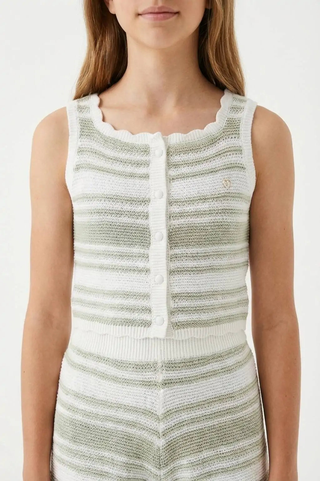 GUESS KIDS SL CROCHET TOP