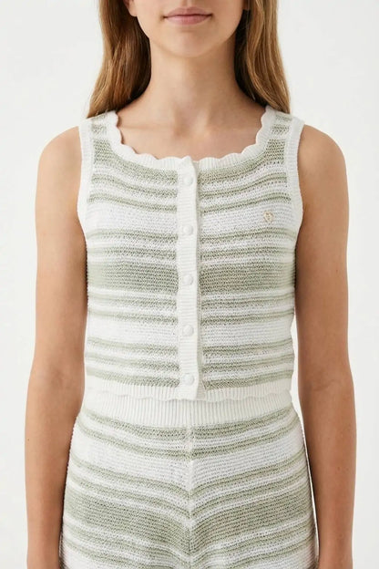 GUESS KIDS SL CROCHET TOP
