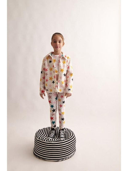 TWO IN A CASTLE DREAMSTARS ALLOVER BOMBER JACKET