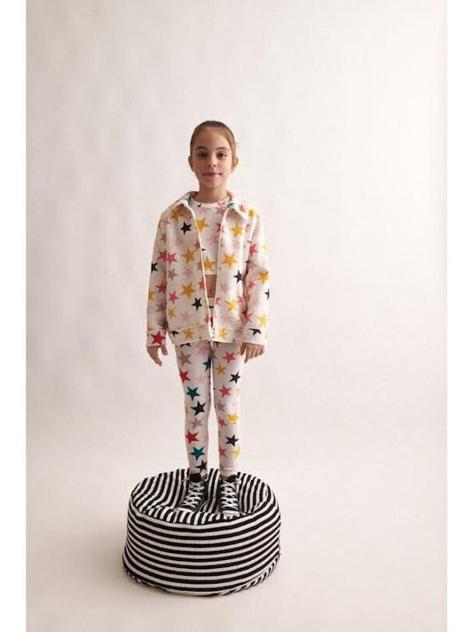 TWO IN A CASTLE DREAMSTARS ALLOVER BOMBER JACKET