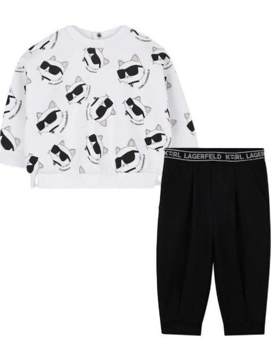 KARL LAGERFELD KIDS REPEAT LOGO SET