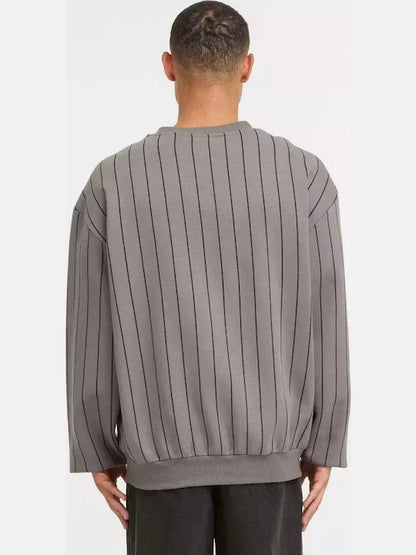 KARL KANI AUTOGRAPH PINSTRIPES SWEATSHIRT